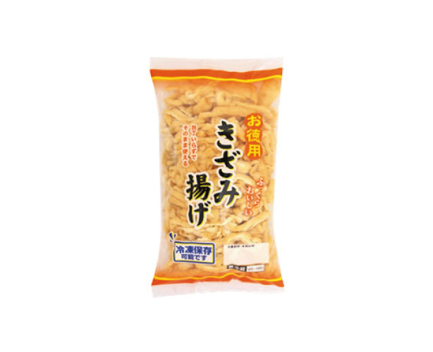 お徳用きざみ揚げ200g | 商品紹介 | マック食品株式会社